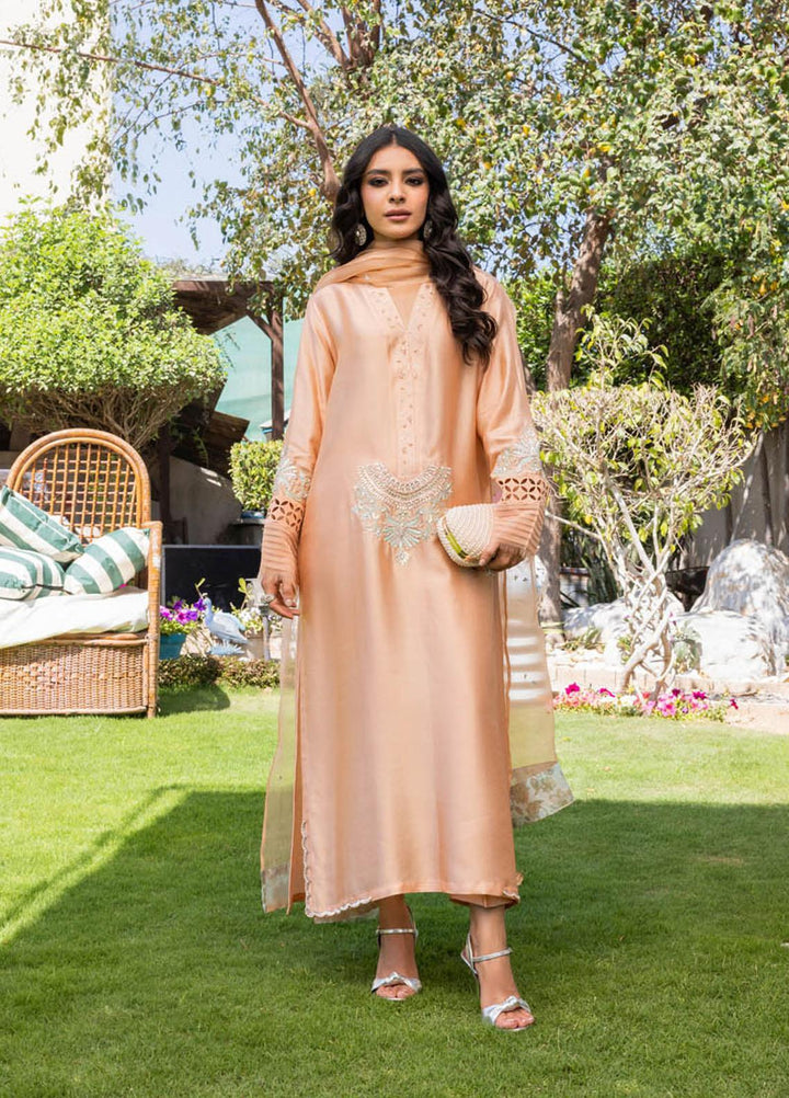 Hue Luxury Pret  Silk 3 Piece Dress HUE23ME ZOE