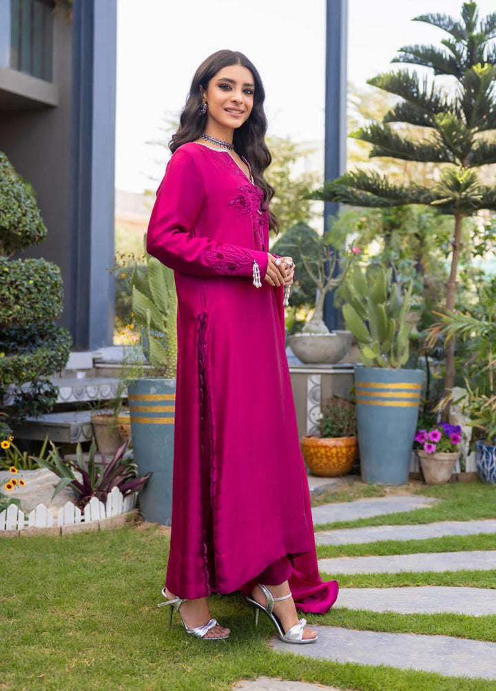 Hue Luxury Pret  Silk 3 Piece Dress HUE23ME LIA