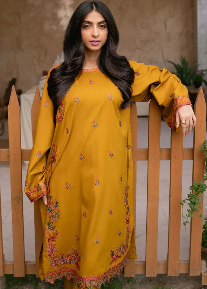 Humdum Pret Embroidered Lawn 2 Piece Suit D-02