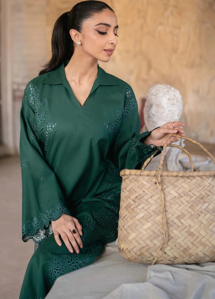 Humdum Pret Embroidered Lawn 2 Piece Suit D-07