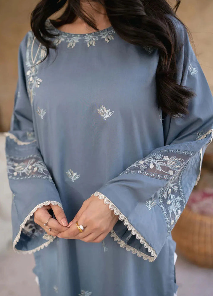 Humdum Pret Embroidered Lawn 2 Piece Suit D-08