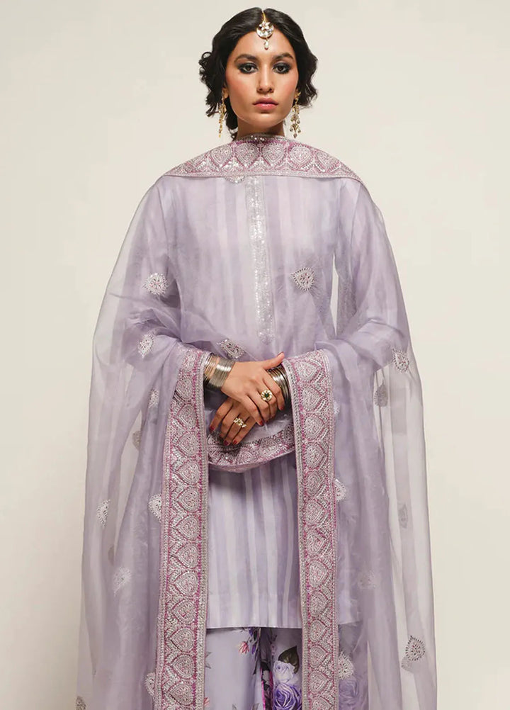 Humjoli Pret Embroidered Lawn 3 Piece Suit Lourbel