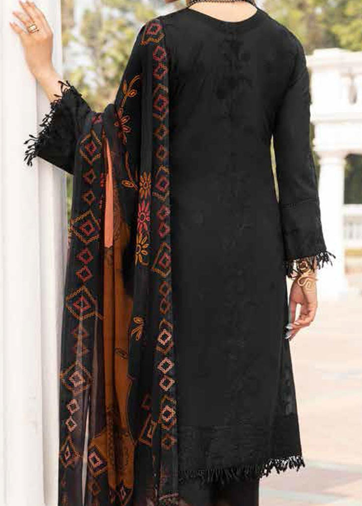 Husn-e-Ara by Banafsheh Embroidered Lawn Suits Unstitched 3 Piece BF22HA BNS-02 - Luxury Collection