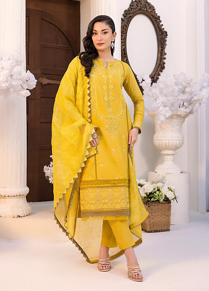 Husn-e-Bahar by Salitex Embroidered Lawn Suits Unstitched 3 Piece SSW6U3P093UT - Summer Collection