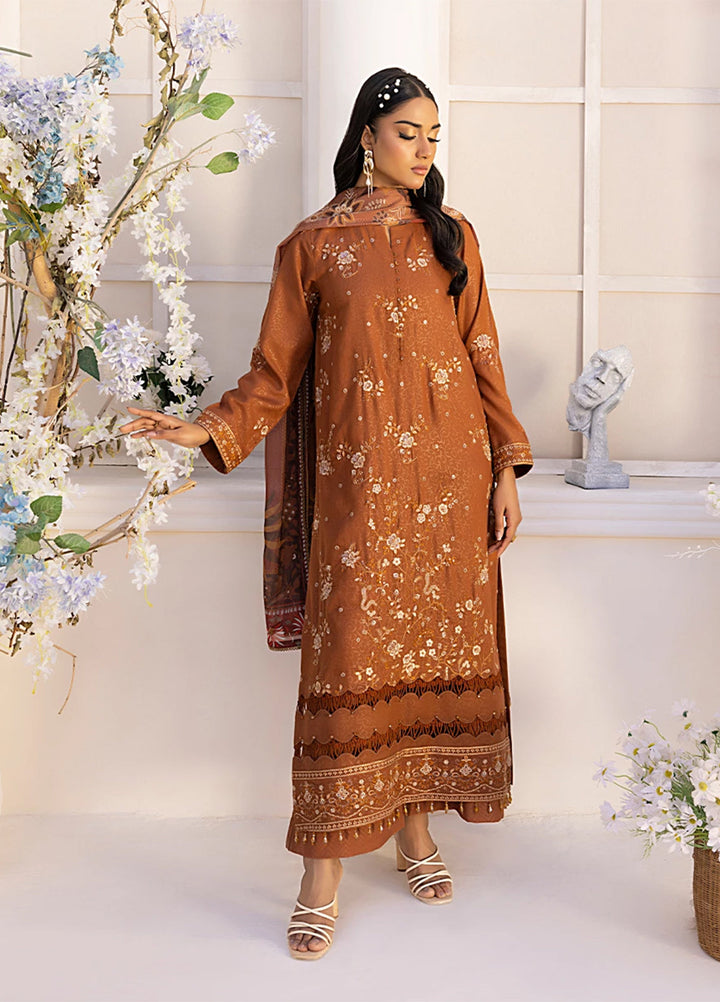 Husn-e-Bahar by Salitex Embroidered Lawn Suits Unstitched 3 Piece SSW6U3P108UT - Summer Collection