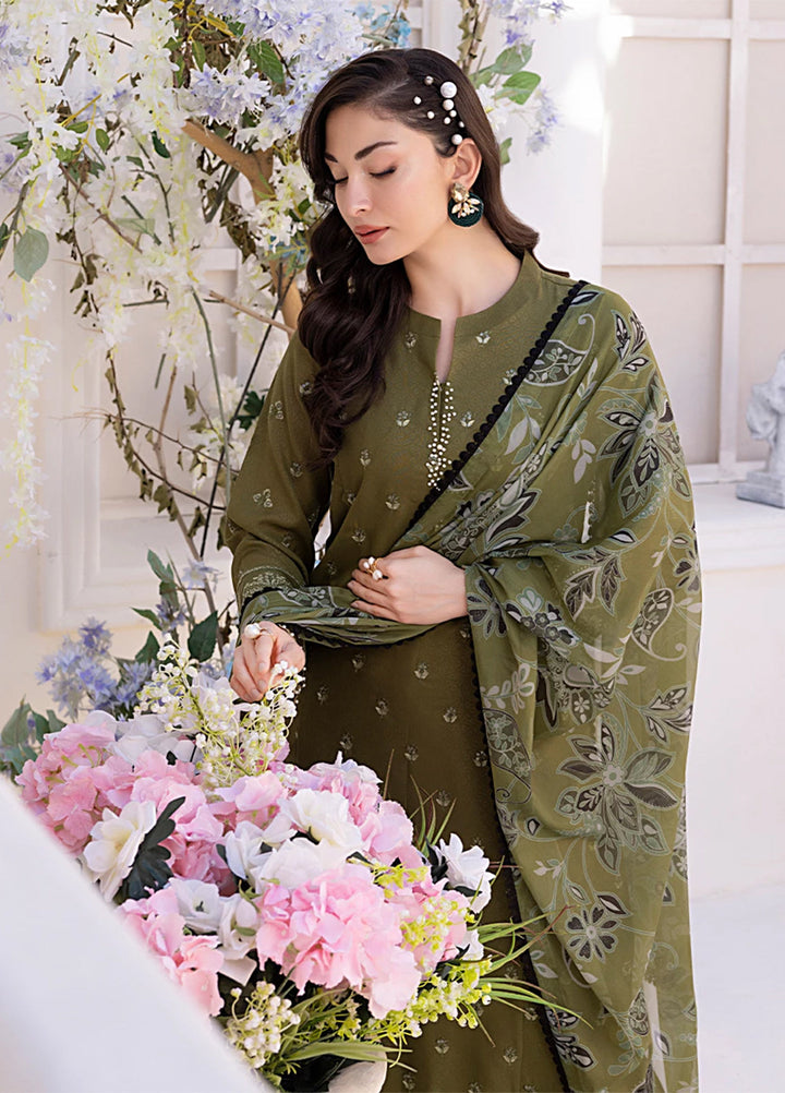 Husn-e-Bahar by Salitex Embroidered Lawn Suits Unstitched 3 Piece SSW6U3P111UT - Summer Collection
