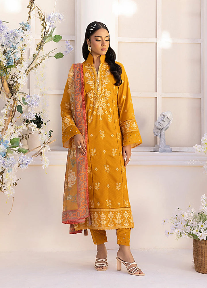 Husn-e-Bahar by Salitex Embroidered Lawn Suits Unstitched 3 Piece SSW6U3P112UT - Summer Collection