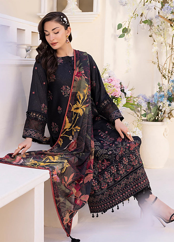 Husn-e-Bahar by Salitex Embroidered Lawn Suits Unstitched 3 Piece SSW6U3P113UT - Summer Collection