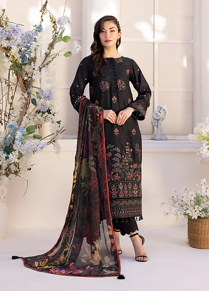 Husn-e-Bahar by Salitex Embroidered Lawn Suits Unstitched 3 Piece SSW6U3P113UT - Summer Collection