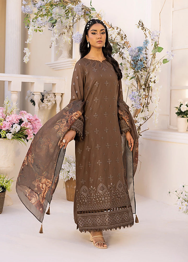Husn-e-Bahar by Salitex Embroidered Lawn Suits Unstitched 3 Piece SSW6U3P115UT - Summer Collection