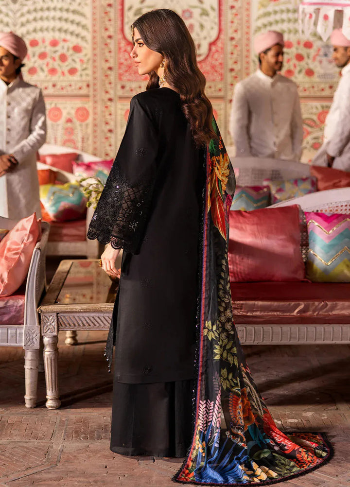 Husn e Jahan by Mahnur Embroidered Lawn Suits Unstitched 3 Piece MN25HJ Aaina - Summer Collection