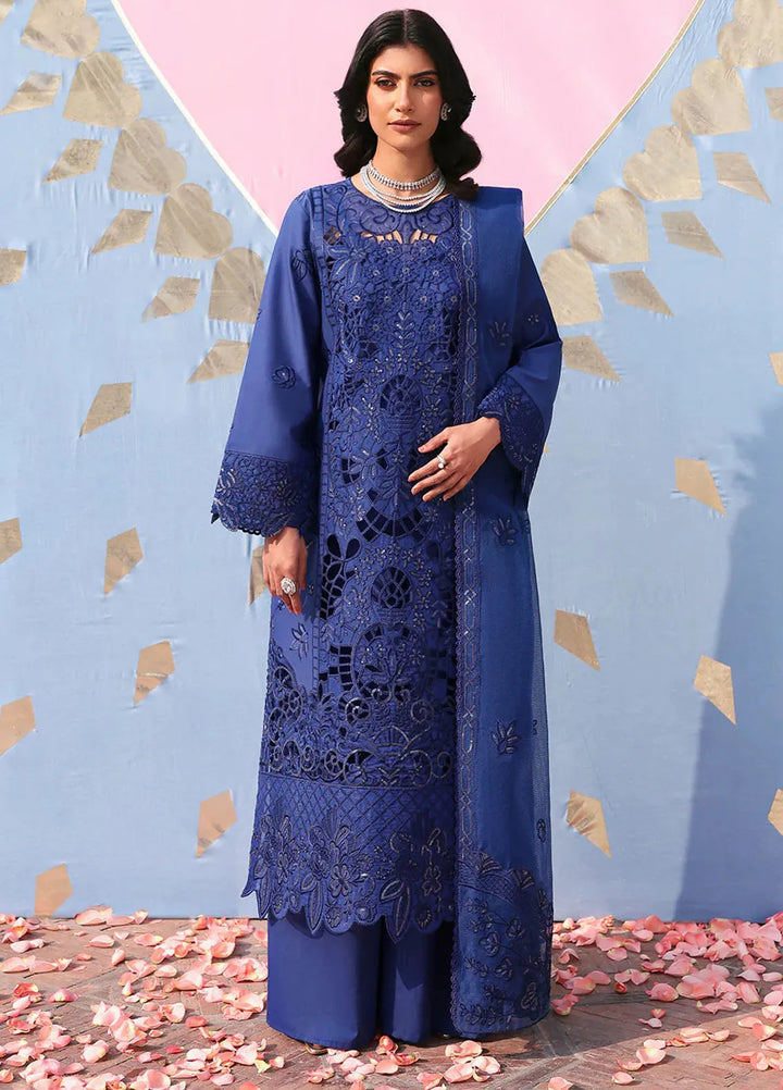 Husn e Jahan by Mahnur Embroidered Lawn Suits Unstitched 3 Piece MN25HJ Esme - Summer Collection