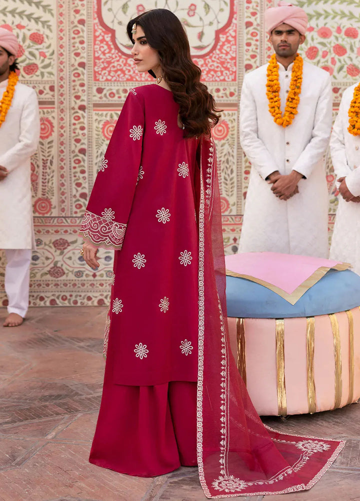 Husn e Jahan by Mahnur Embroidered Lawn Suits Unstitched 3 Piece MN25HJ Leyla - Summer Collection