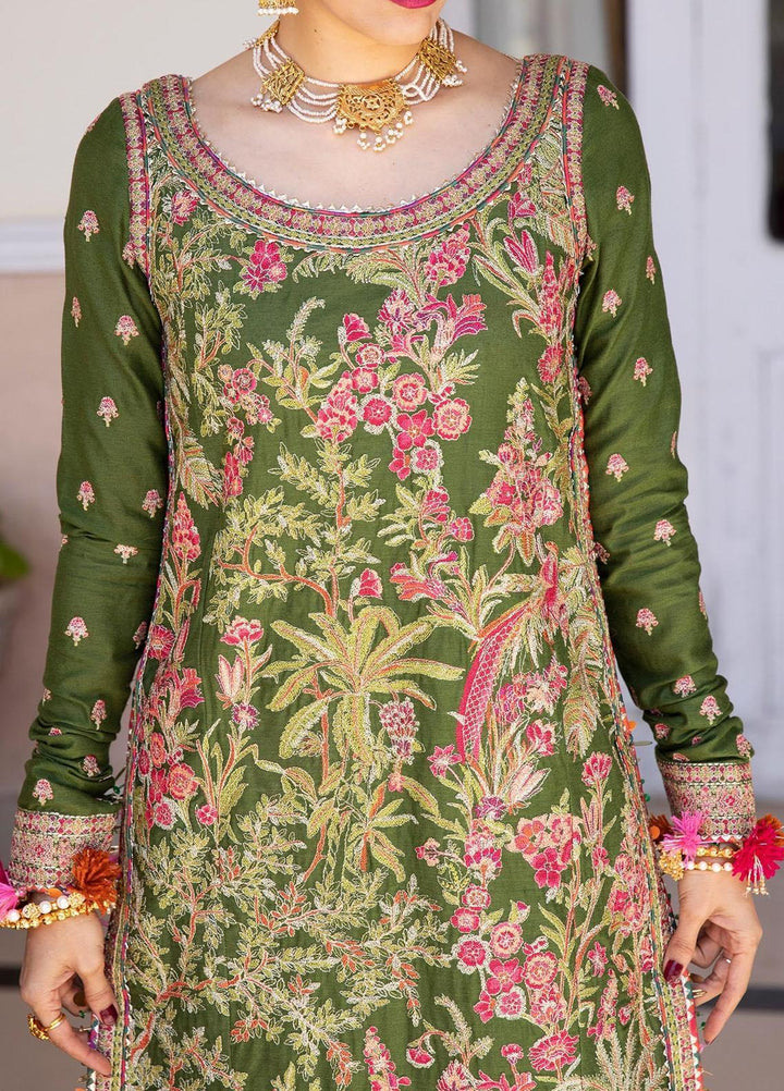 Hussain Rehar Embroidered Karandi Suits Unstitched 3 Piece HRR22AW Daneen - Winter Collection