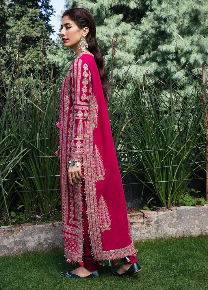 Hussain Rehar Embroidered Karandi Suits Unstitched 3 Piece HRR22AW Kanval - Winter Collection