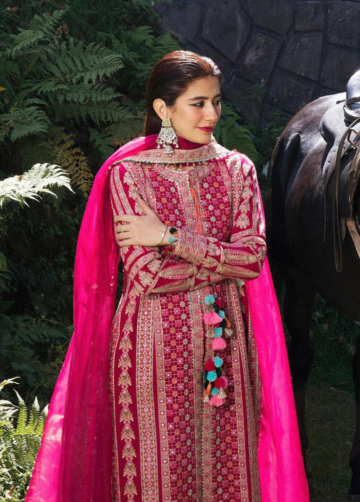 Hussain Rehar Embroidered Karandi Suits Unstitched 3 Piece HRR22AW Kanval - Winter Collection