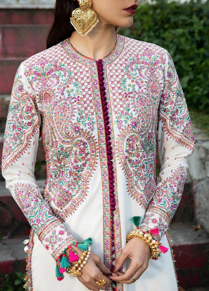 Hussain Rehar Embroidered Karandi Suits Unstitched 3 Piece HRR22AW Zoon - Winter Collection