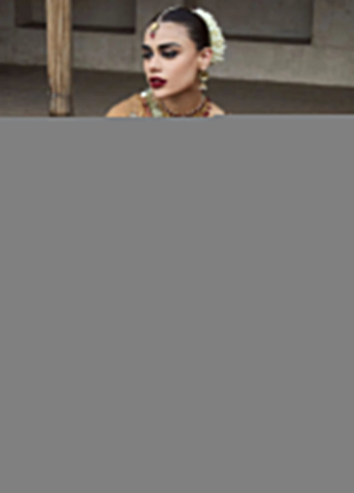 Hussain Rehar Embroidered Chiffon Suit Unstitched 3 Piece HRR24F Talai - Formal Collection