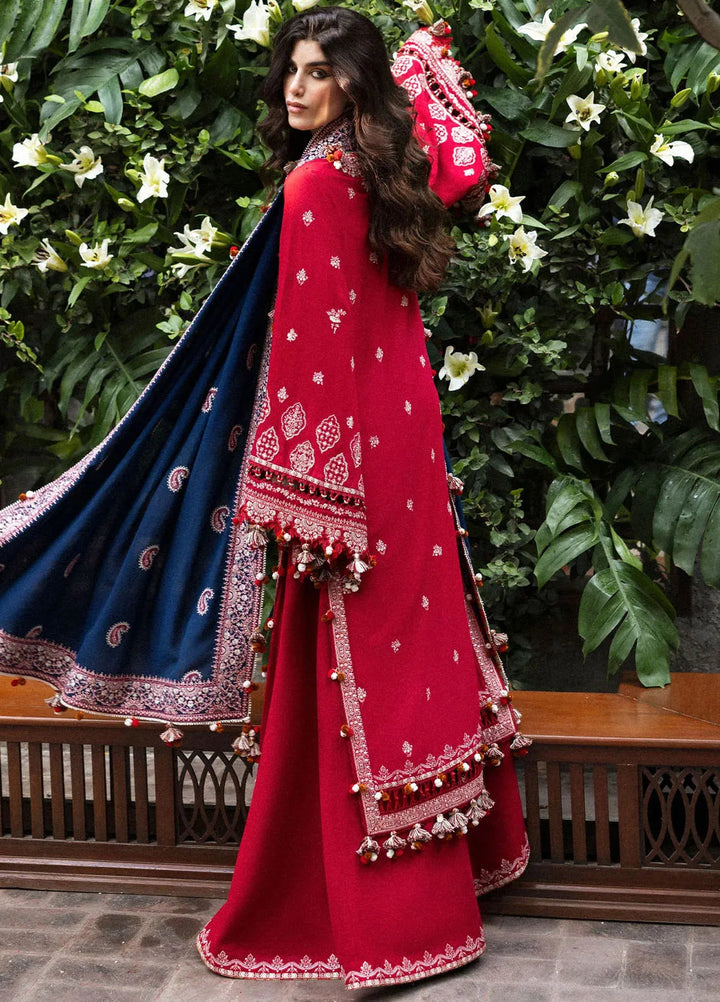 Hussain Rehar Embroidered Karandi Suit Unstitched 3 Piece HRR24W Aman - Winter Collection