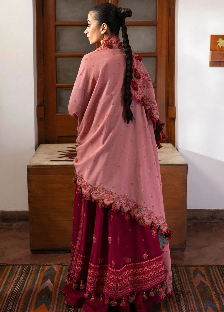 Hussain Rehar Embroidered Karandi Suit Unstitched 3 Piece HRR24W Amani - Winter Collection