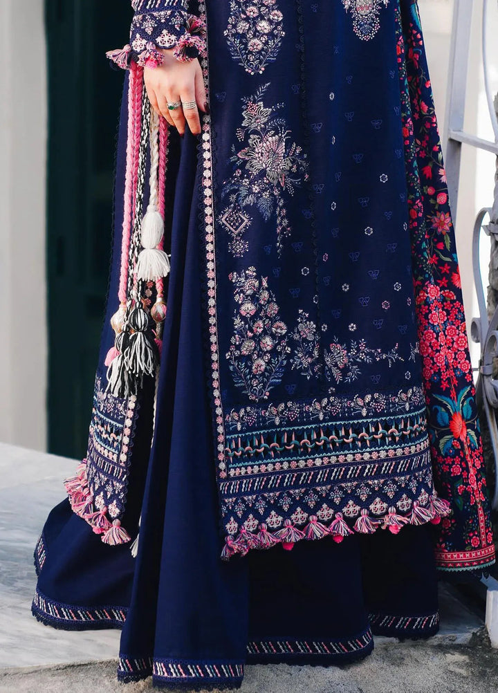 Hussain Rehar Embroidered Khaddar Suits Unstitched 3 Piece HRR24WS Barq - Winter Collection