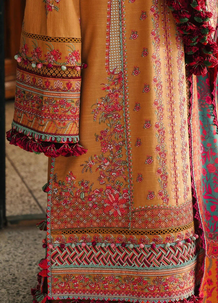 Hussain Rehar Embroidered Khaddar Suits Unstitched 3 Piece HRR24WS Horain - Winter Collection