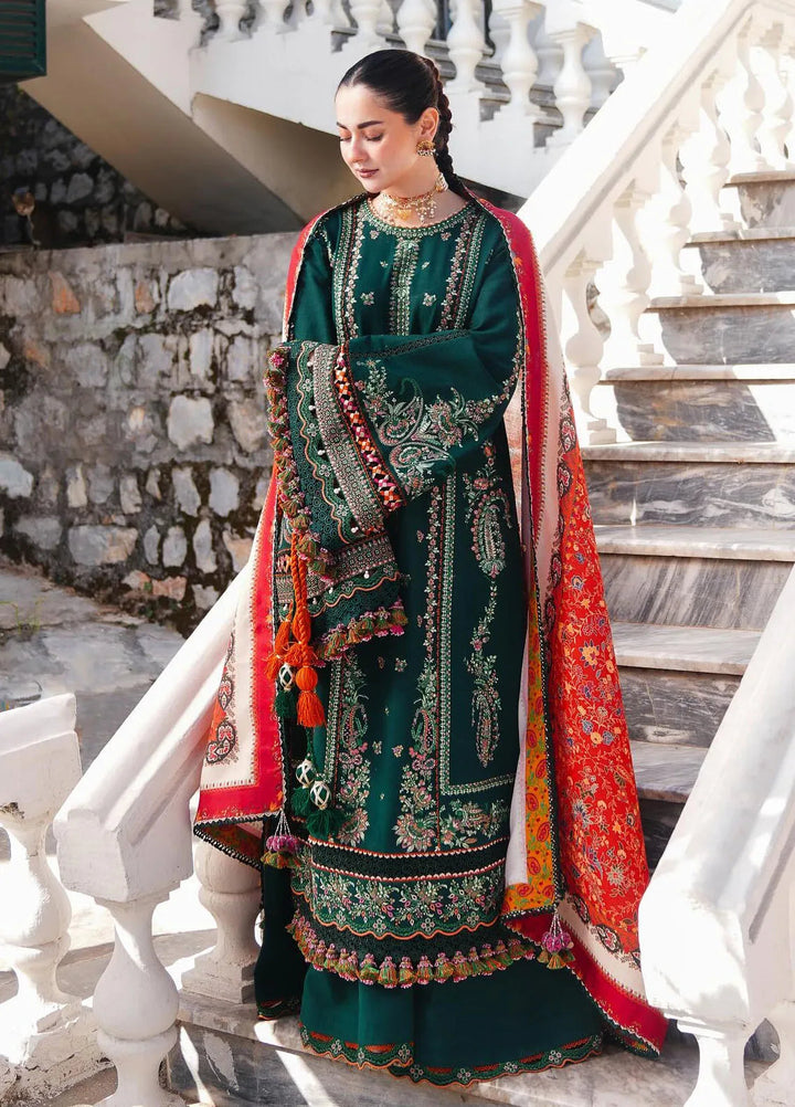 Hussain Rehar Embroidered Khaddar Suits Unstitched 3 Piece HRR24WS Masarrah - Winter Collection