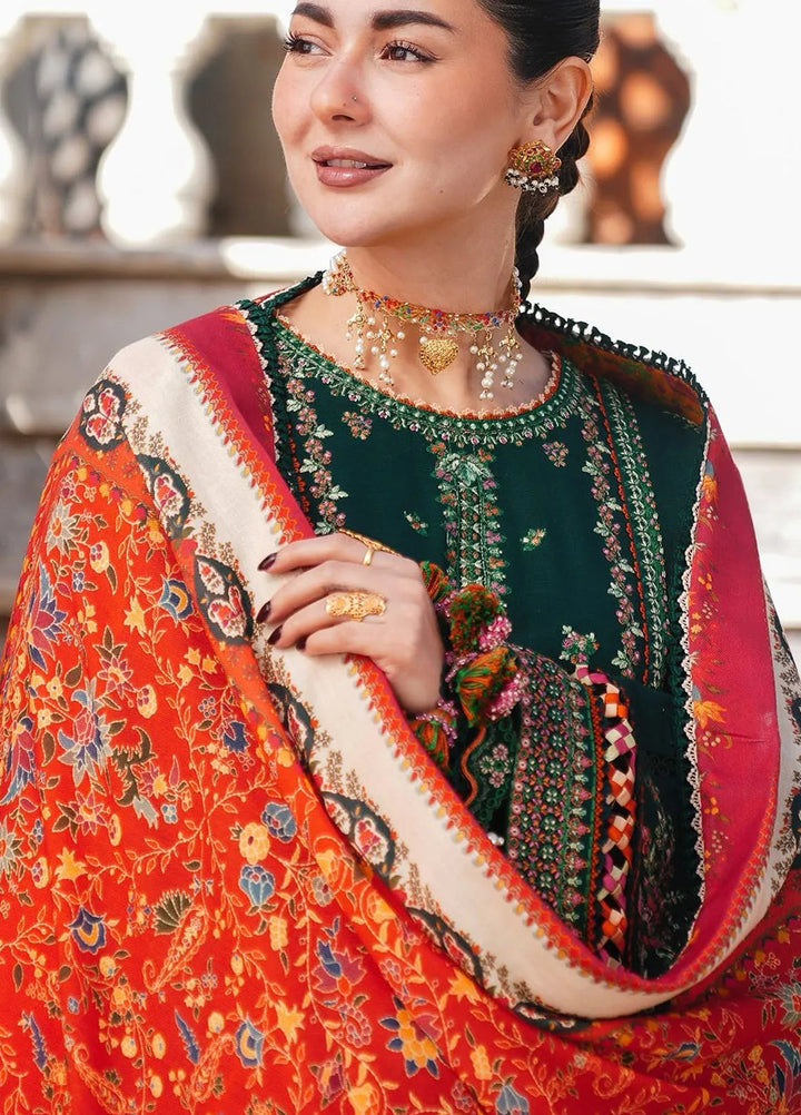 Hussain Rehar Embroidered Khaddar Suits Unstitched 3 Piece HRR24WS Masarrah - Winter Collection