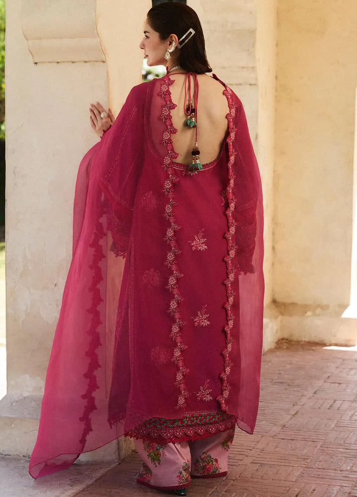 Hussain Rehar Embroidered Lawn Suit Unstitched 3 Piece HRR24S Bliss - Summer Collection