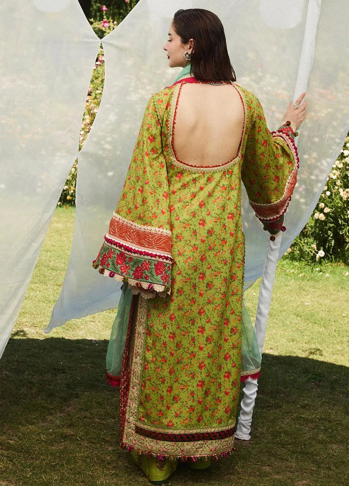 Hussain Rehar Embroidered Lawn Suit Unstitched 3 Piece HRR24S Shein - Summer Collection