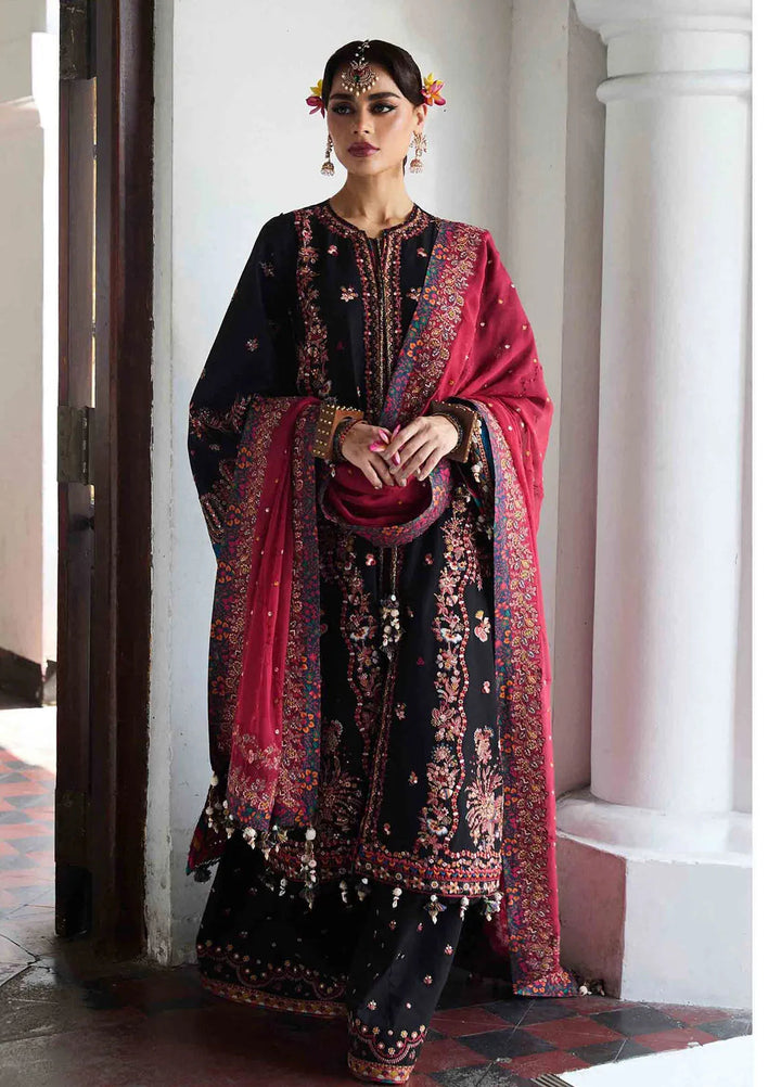 Hussain Rehar Embroidered Lawn Suit Unstitched 3 Piece HRR25LL D-04 Bliz - Summer Collection