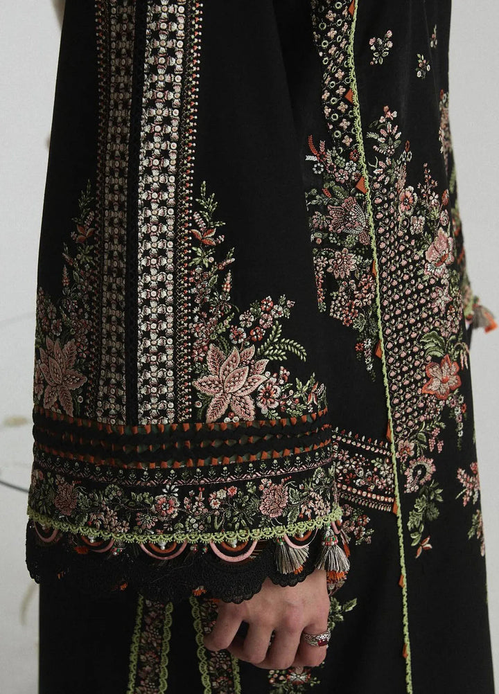 Hussain Rehar Embroidered Lawn Suit Unstitched 3 Piece HRRS24E Aurora - Festive Collection