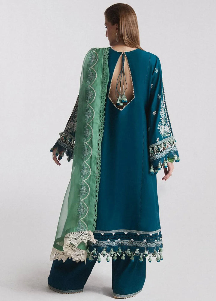 Hussain Rehar Embroidered Lawn Suit Unstitched 3 Piece HRRS24E Vivace - Festive Collection