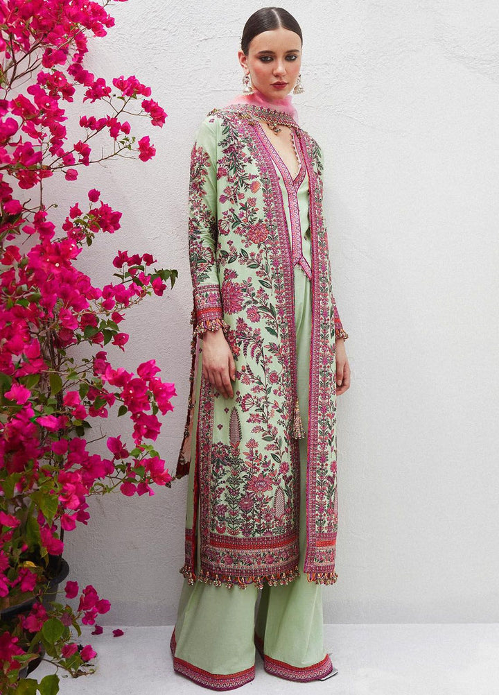Hussain Rehar Embroidered Lawn Suits Unstitched 3 Piece HRR24EL Eira - Luxury Collection