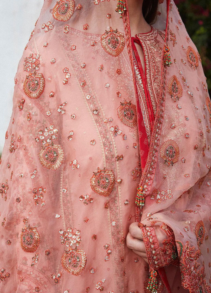 Hussain Rehar Embroidered Lawn Suits Unstitched 3 Piece HRR24EL Nayra - Luxury Collection