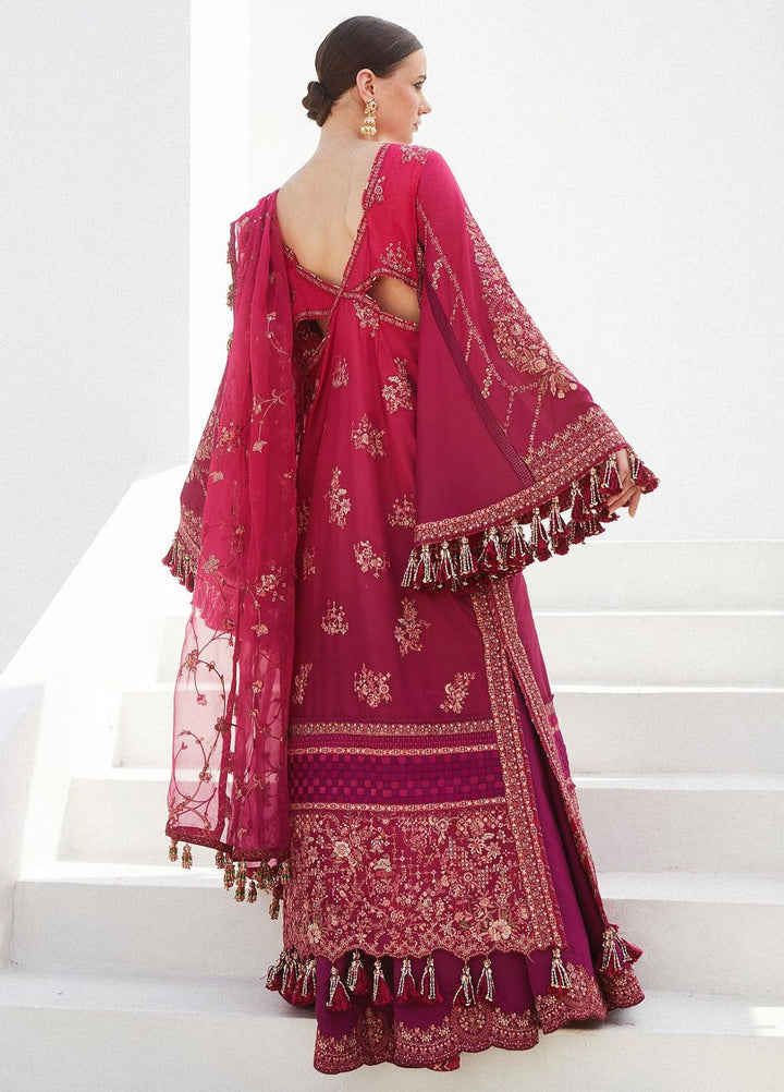 Hussain Rehar Embroidered Lawn Suits Unstitched 3 Piece HRR24EL Nora - Luxury Collection