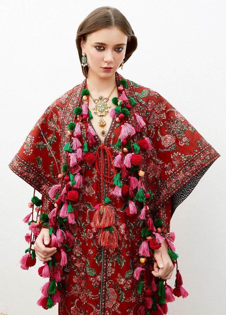 Hussain Rehar Embroidered Lawn Suits Unstitched 3 Piece HRR24EL Ruhi - Luxury Collection