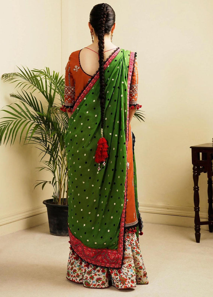 Hussain Rehar Embroidered Lawn Suits Unstitched 3 Piece HRR23FE Stardust - Spring / Summer Collection
