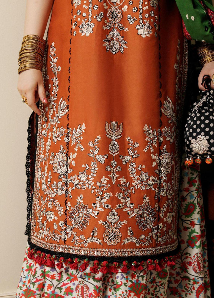 Hussain Rehar Embroidered Lawn Suits Unstitched 3 Piece HRR23FE Stardust - Spring / Summer Collection
