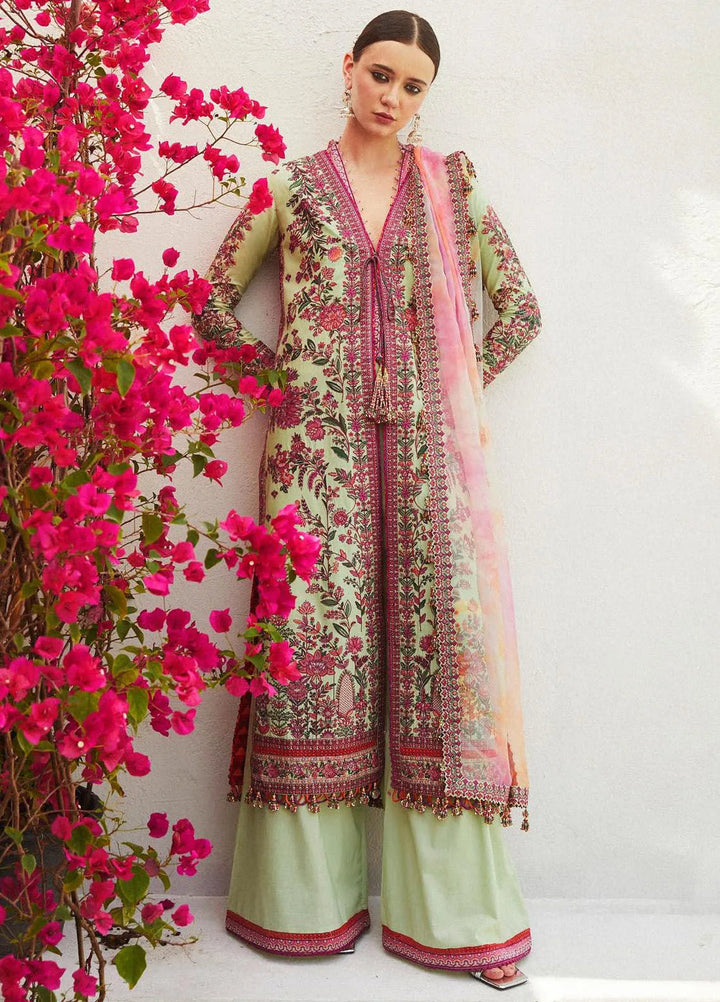 Hussain Rehar Pret Embroidered Lawn 3 Piece Suit Eira
