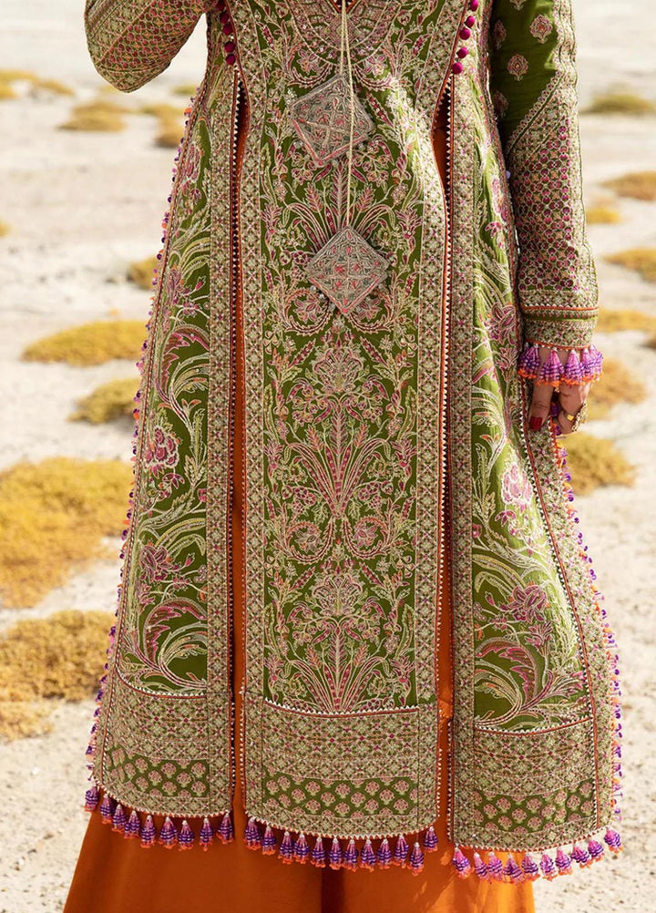 Rahgoli By Hussain Rehar Embroidered Lawn Suits Unstitched 3 Piece HRR22R Asag - Spring / Summer Collection