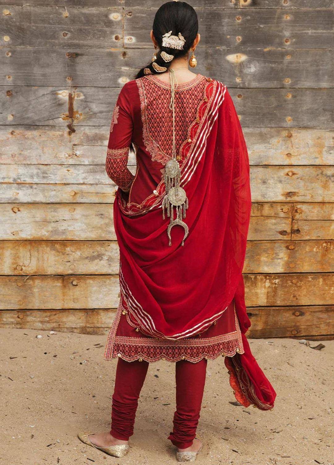 Rahgoli By Hussain Rehar Embroidered Lawn Suits Unstitched 3 Piece HRR22R Shala - Spring / Summer Collection