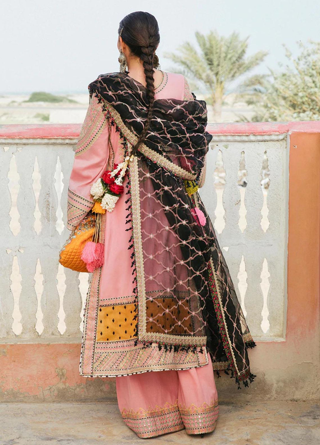 Rahgoli By Hussain Rehar Embroidered Lawn Suits Unstitched 3 Piece HRR22R Zalbul - Spring / Summer Collection