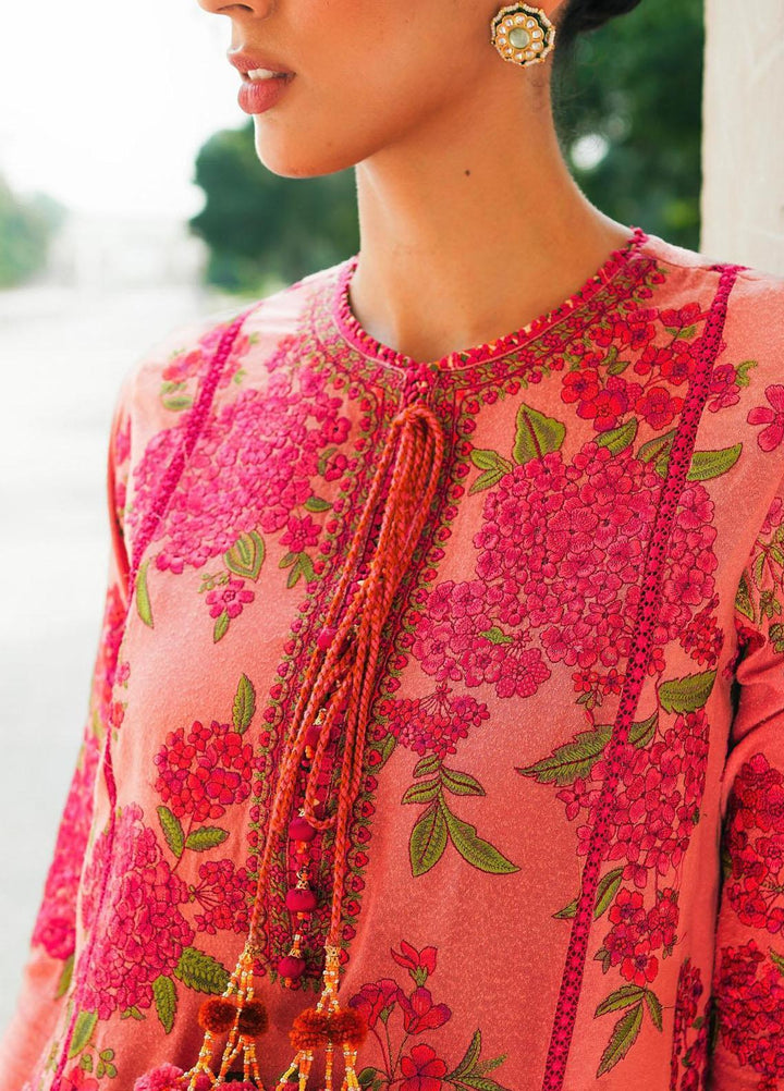 Hussain Rehar Embroidered Karandi Suits Unstitched 3 Piece HRR23KW Tulip - Winter Collection