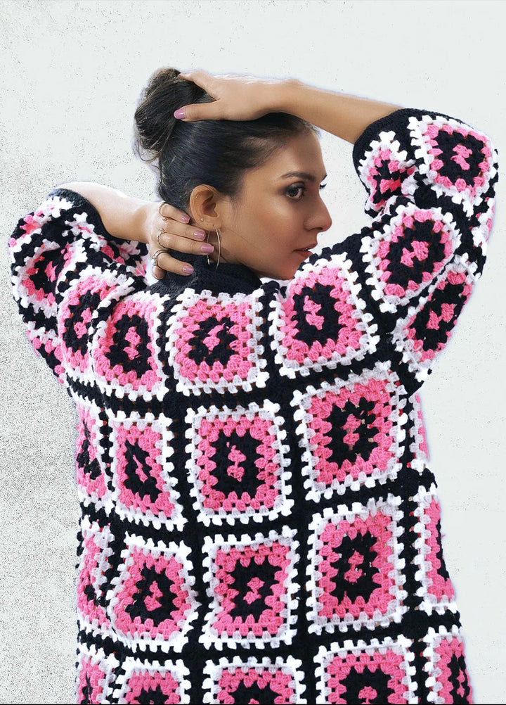 Hypnotic Unisex Crotchet Shirt Hypno Hues