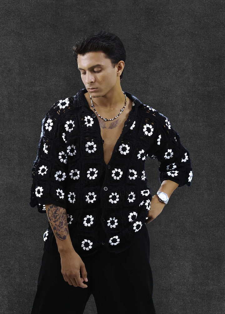 Hypnotic Unisex Crotchet Shirt Mystic Twist