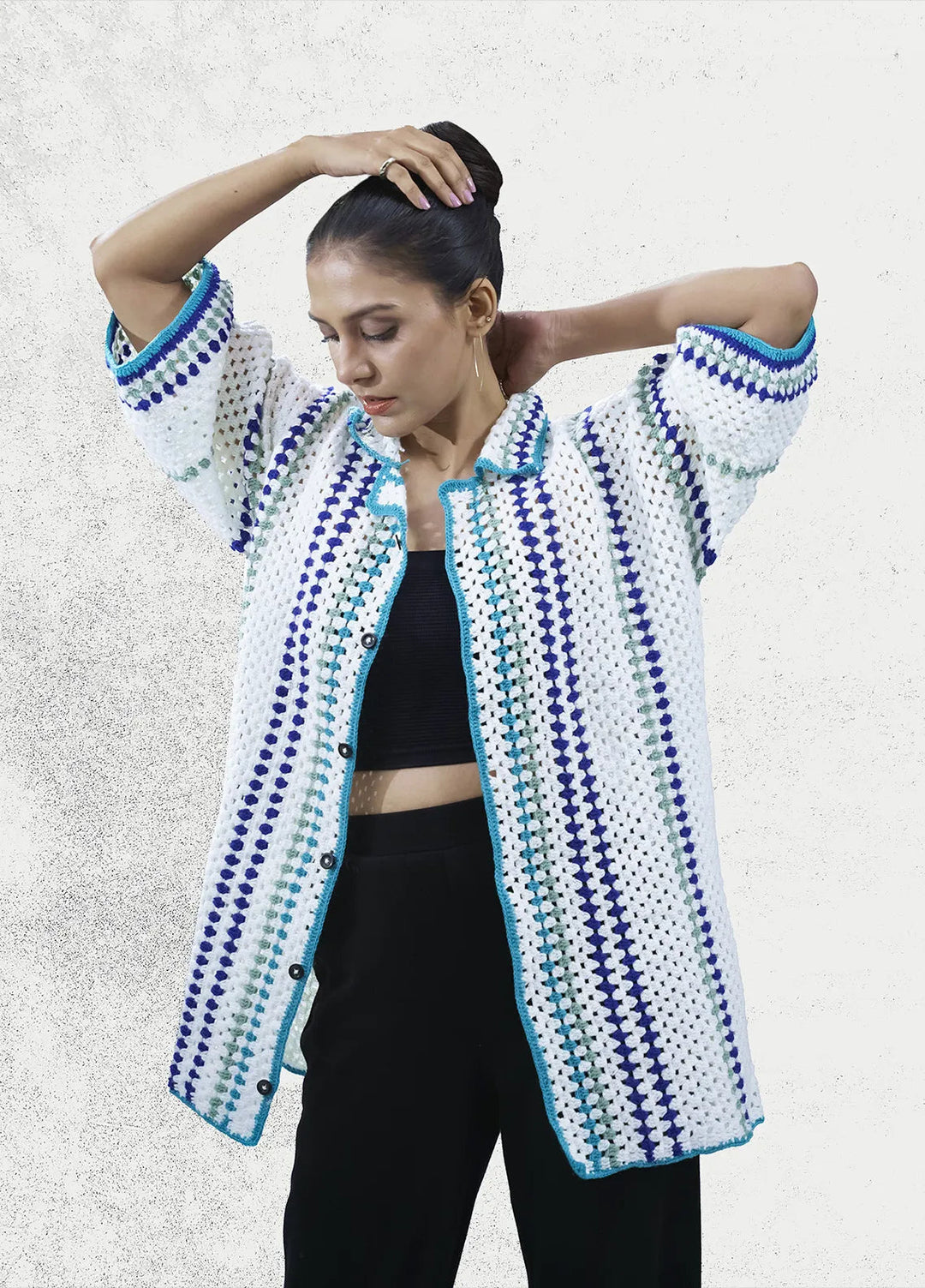 Hypnotic Unisex Crotchet Shirt Spellbound