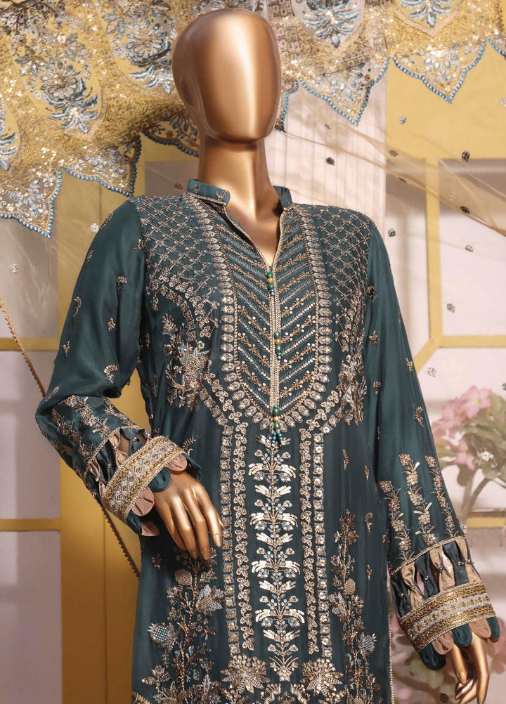 HZ Textiles Embroidered Chiffon Suits Unstitched 3 Piece HZ22CL Imroz - Luxury Collection