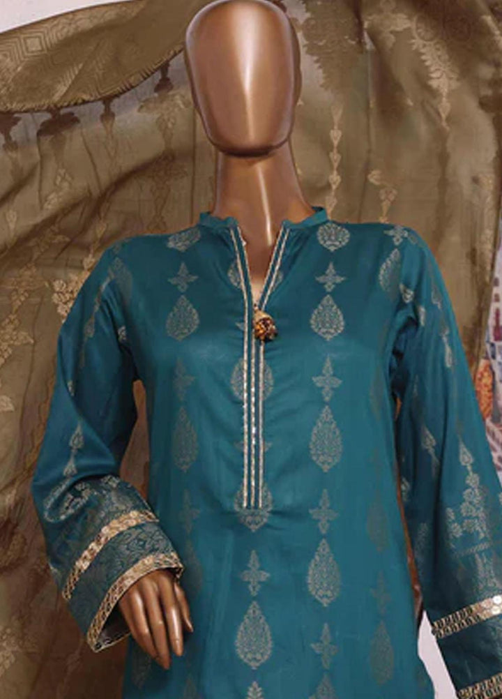 HZ Textiles Jacquard Cotton Suits Unstitched 3 Piece HZ22DF DFJ-01 - Festive Collection