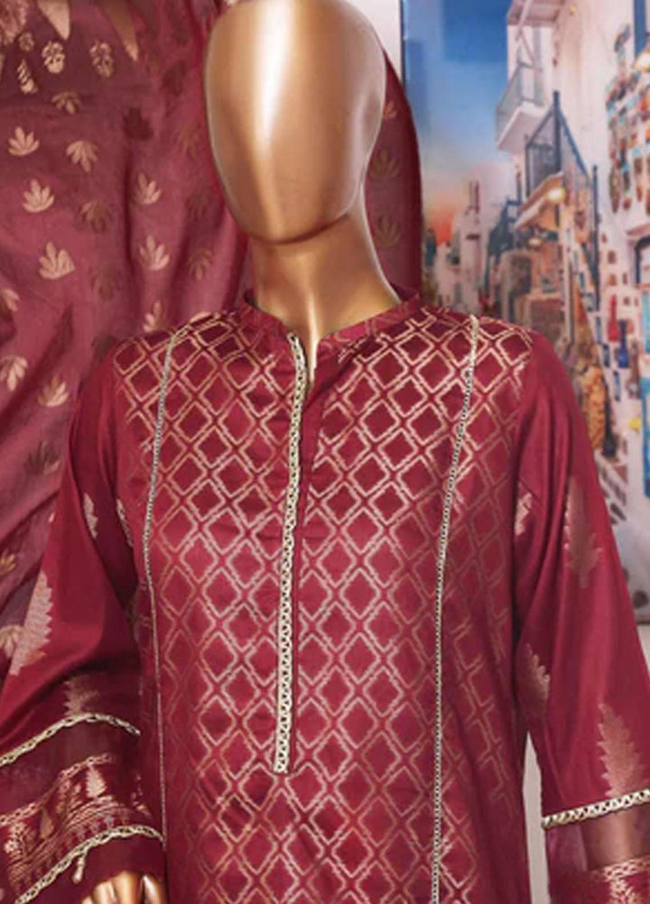 HZ Textiles Jacquard Cotton Suits Unstitched 3 Piece HZ22DF DFJ-02 - Festive Collection